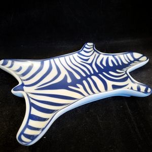 Zebra Trinket Dish by Jonathan Adler